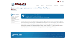 Desktop Screenshot of newlans.com